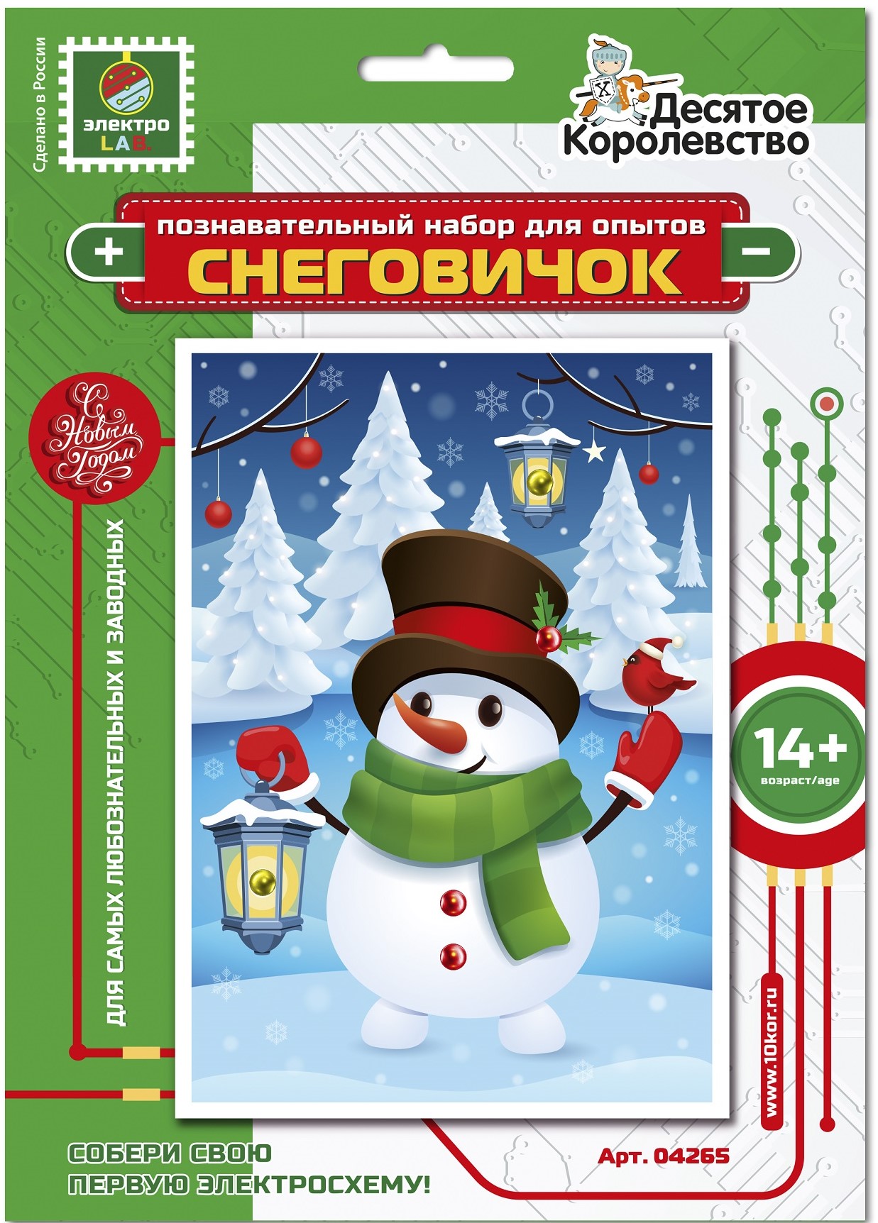 Experimentier-Set - Schneemann