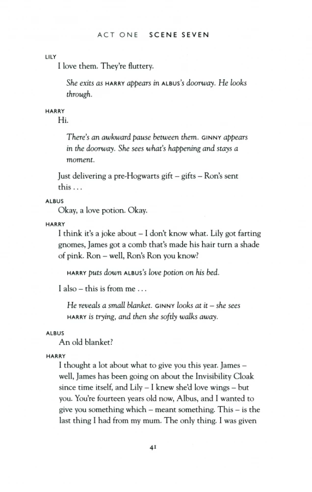 Harry Potter and the Cursed Child - Parts I & II
