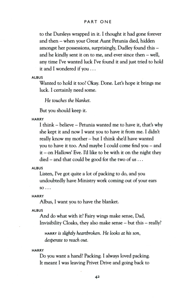Harry Potter and the Cursed Child - Parts I & II