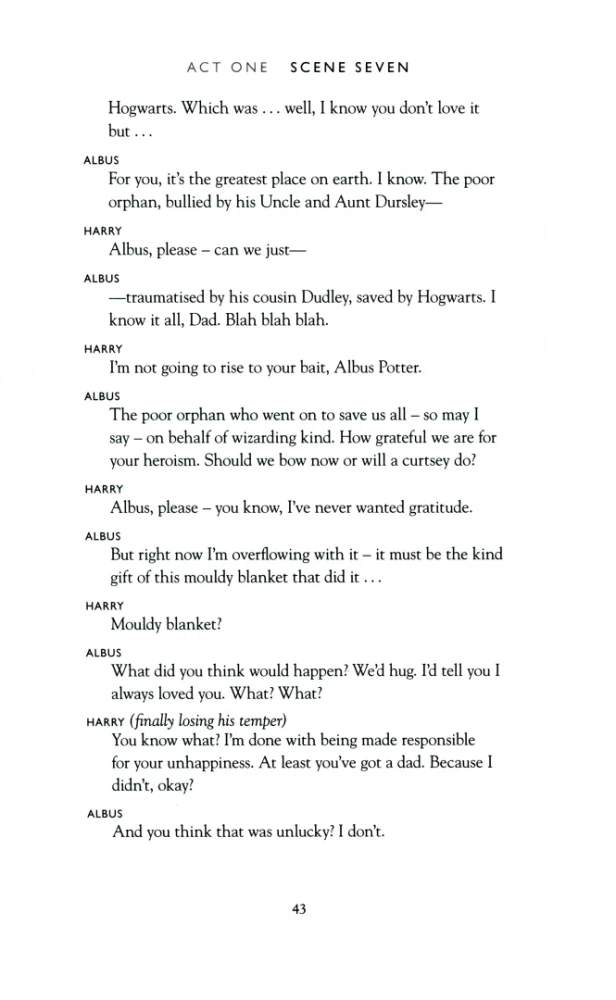 Harry Potter and the Cursed Child - Parts I & II