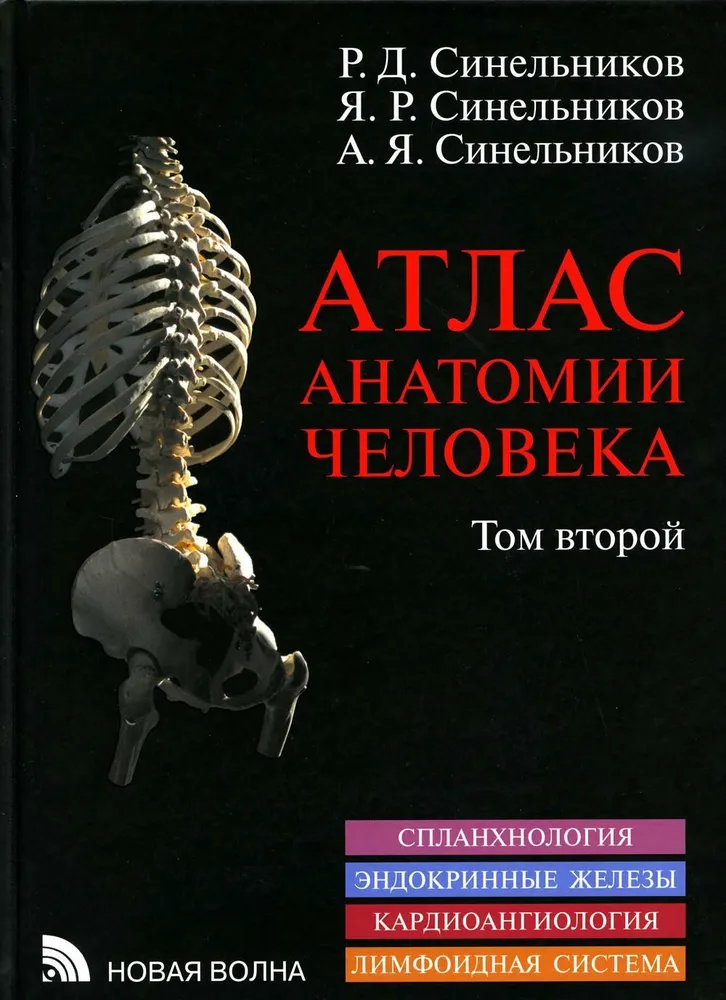 Atlas anatomii człowieka. W 3 tomach. Tom 2