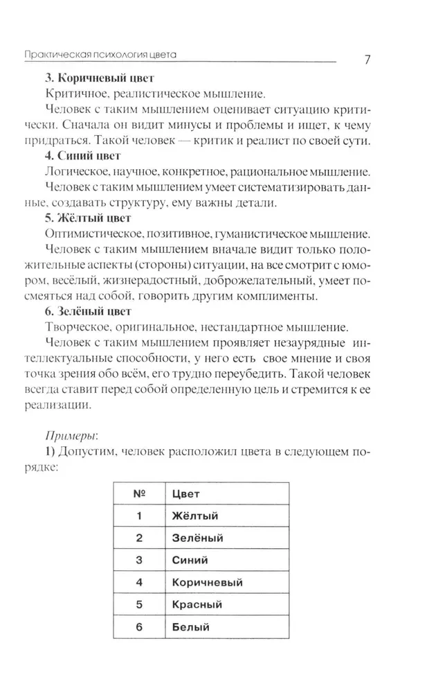 Praktinė spalvų psichologija