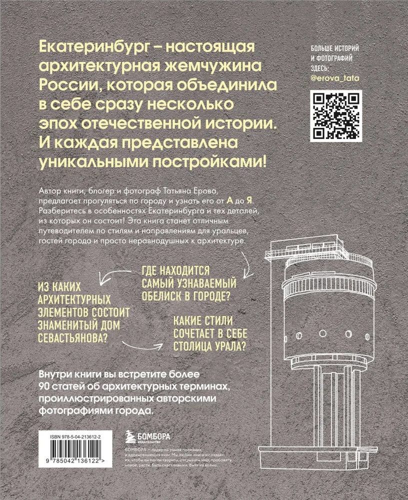 Architectural Alphabet of Yekaterinburg. From Arcade to Tier