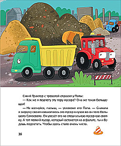 Blue Tractor Does Good Deeds