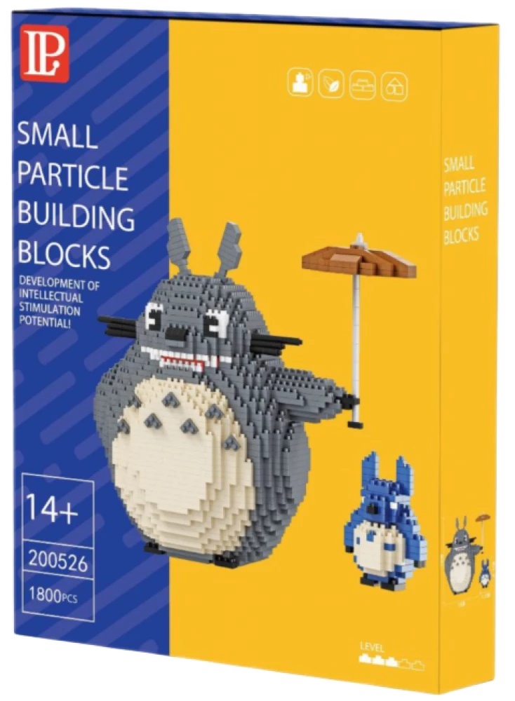 3D Constructor - My Neighbor Totoro with Baby, 1800 pieces