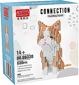 3D Constructor - Rural Cat, 630 pieces