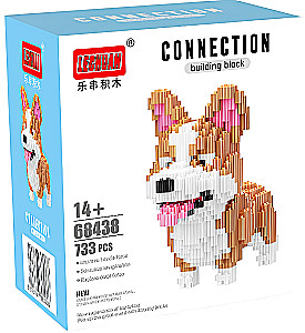 3D Constructor - Corgi, 733 pieces