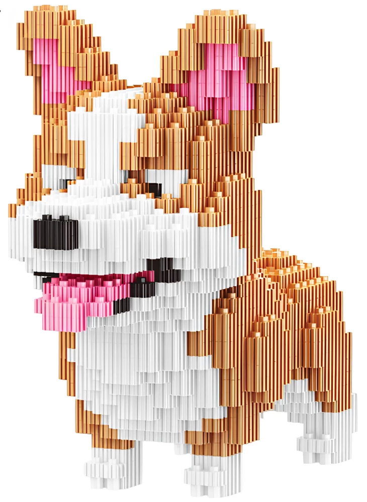 3D Constructor - Corgi, 733 pieces
