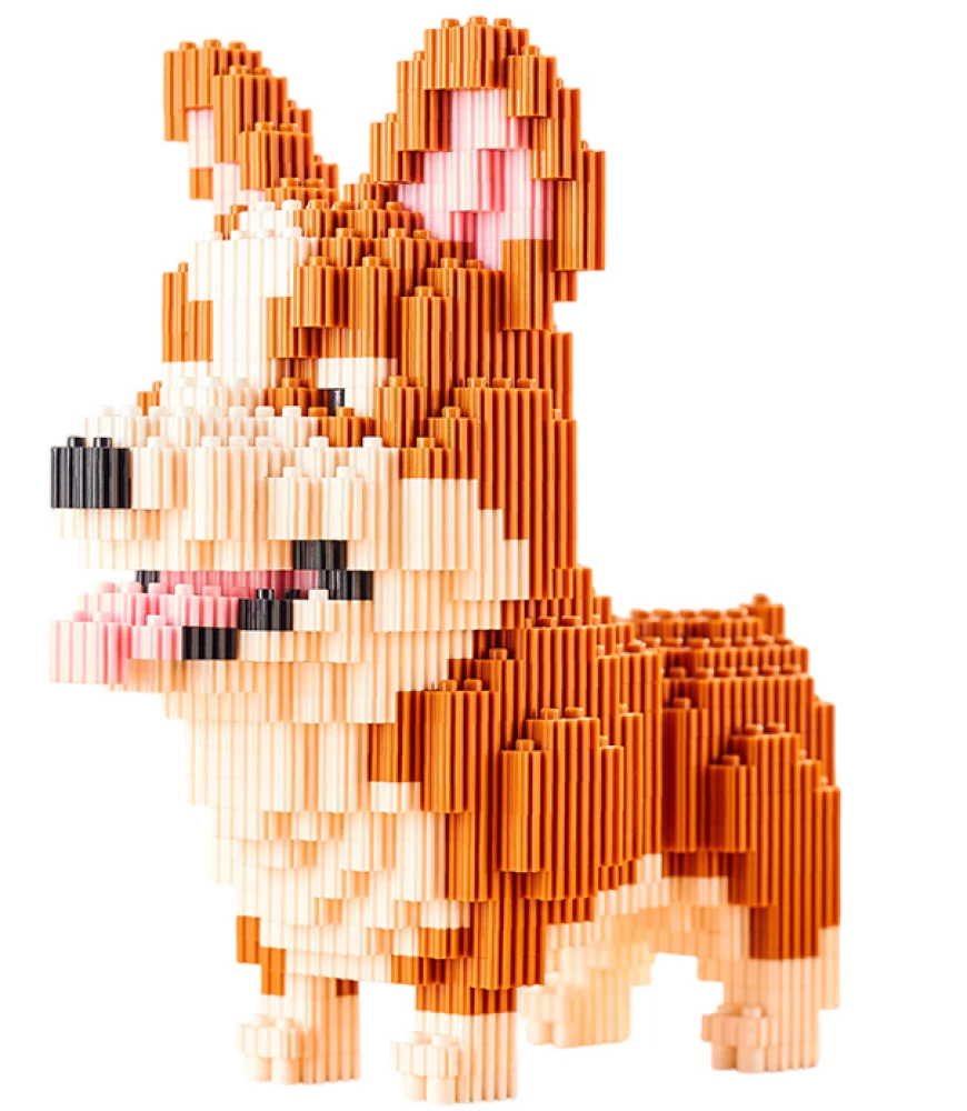 3D Constructor - Corgi, 733 pieces