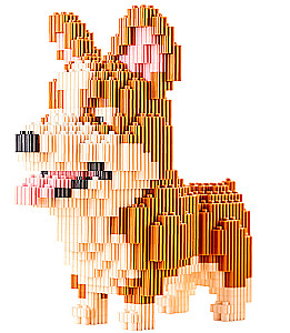 3D Constructor - Corgi, 733 pieces