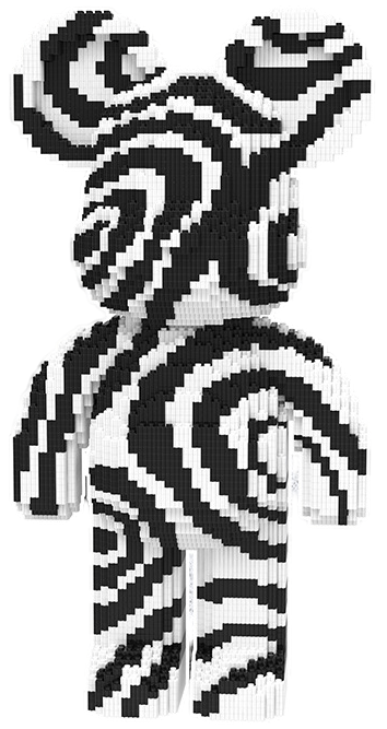 3D Konstruktor - Lācis, 4808 detaļas