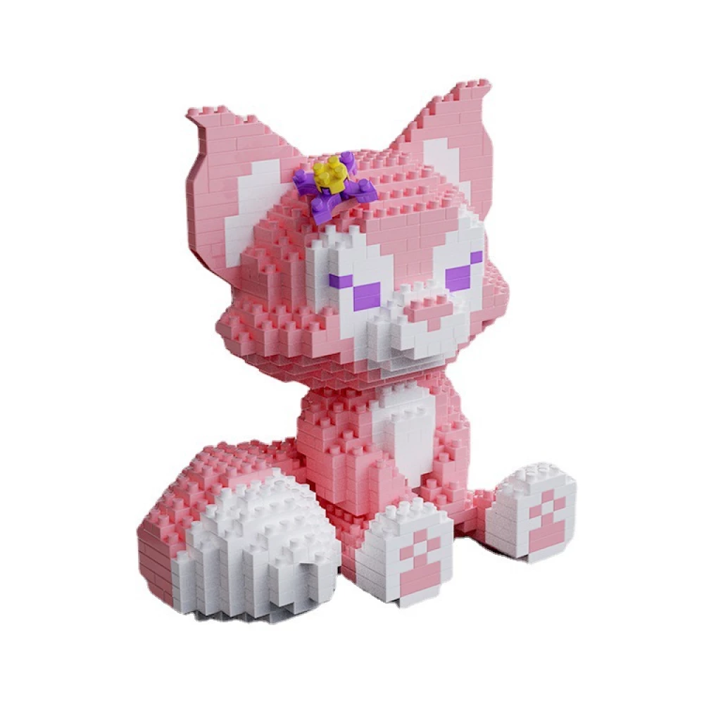 3D Constructor - Fox, 886 pieces