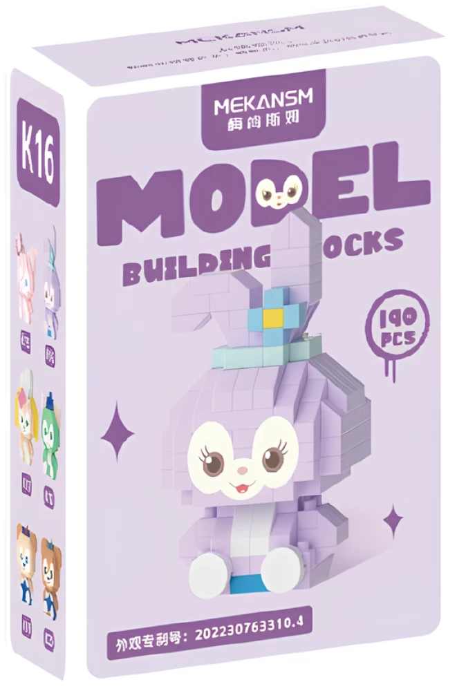 3D Constructor - Rabbit, 190 pieces