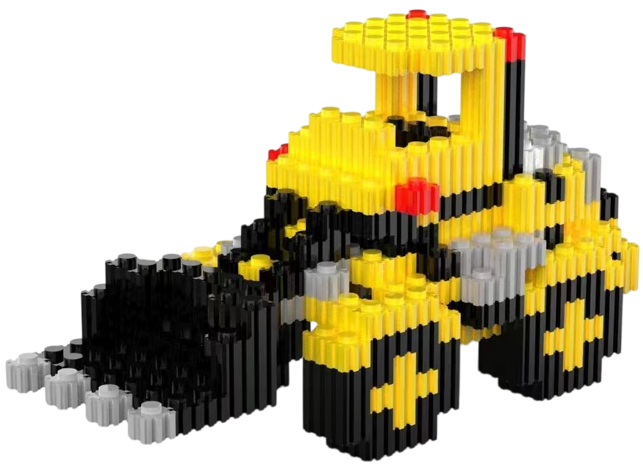 Constructor - Xinz. Bulldozer, 597 pieces