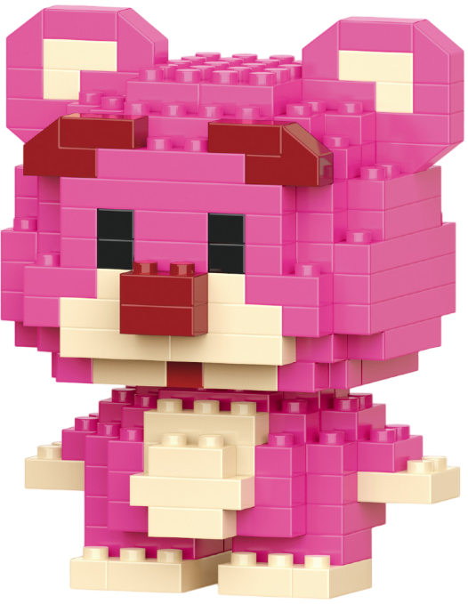 3D konstruktors - BRICKS. Lācis, 151 detaļa