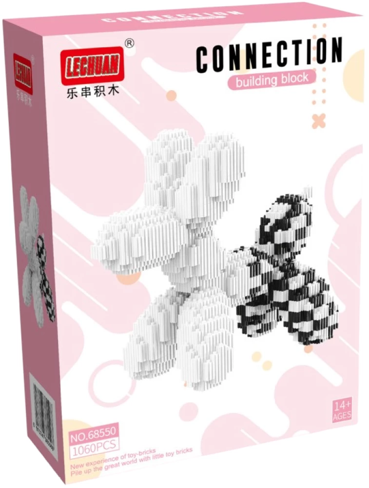 3D constructor - Dog, 1060 pieces