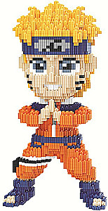 3D konstruktor - LECHUAN. Naruto. Naruto, 4875 elementów
