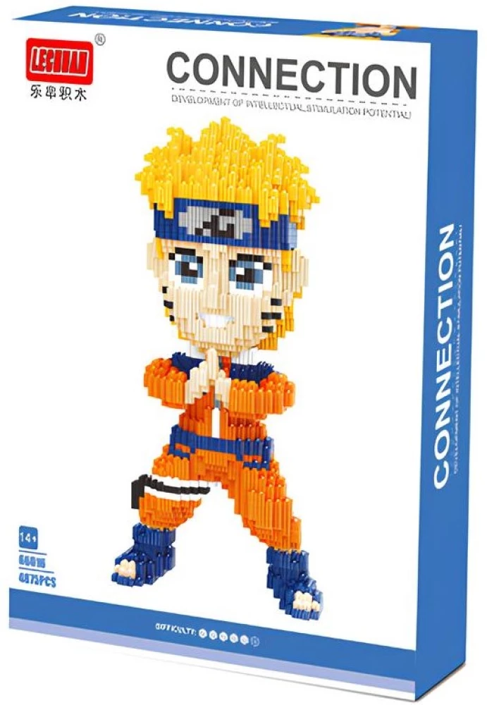 3D konstruktor - LECHUAN. Naruto. Naruto, 4875 elementów