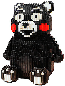 3D Constructor - Black Bear, 4709 pieces