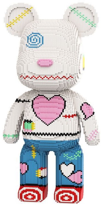 3D konstruktors - Lācis, 36000 detaļas