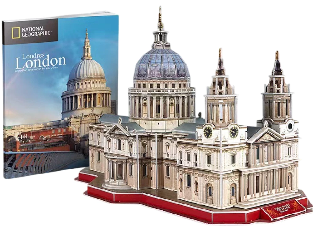 3D Puzzle - St. Paul's Cathedral (107 Pieces)