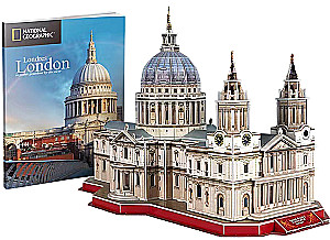 3D Puzzle - St. Paul's Cathedral (107 Pieces)