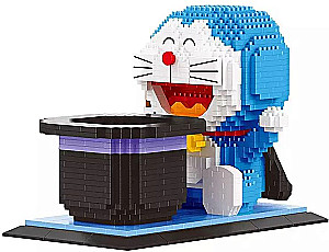 3D Конструктор - Balody. Doraemon карандашница органайзер, 1417 деталей