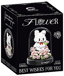 3D Constructor - Bunny under the Dome, 692 pieces