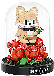 3D Constructor - Bear Under the Dome, 687 Pieces