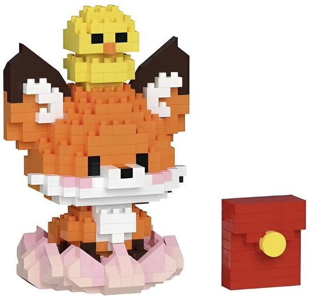 3D konstruktors Lācis, 516 detaļas