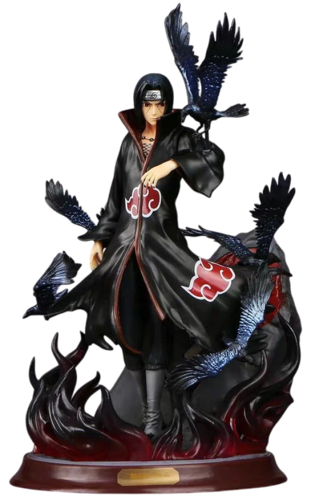 Figure - Itachi Uchiha with crows. Naruto, 30 cm