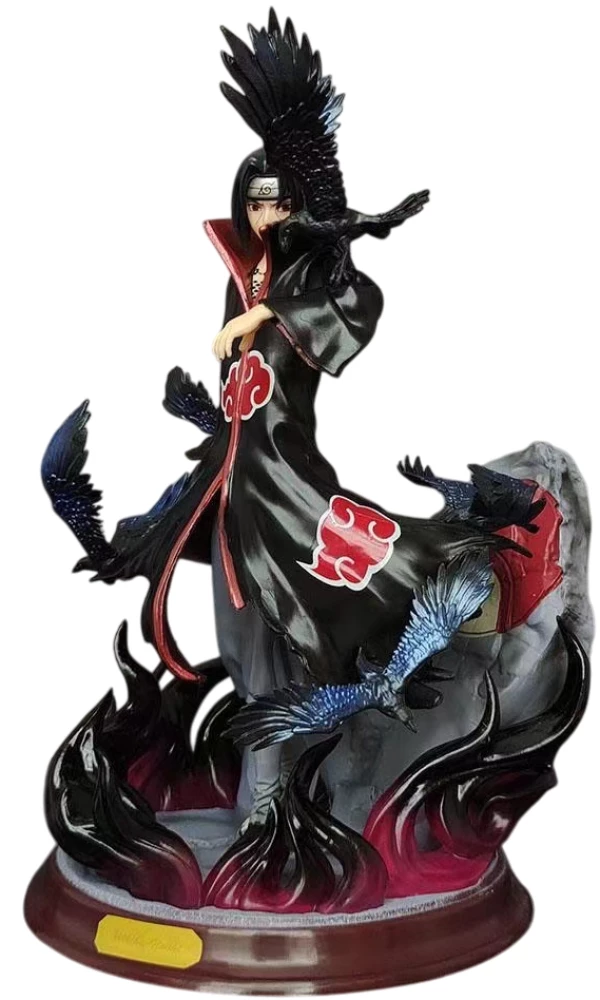 Figure - Itachi Uchiha with crows. Naruto, 30 cm
