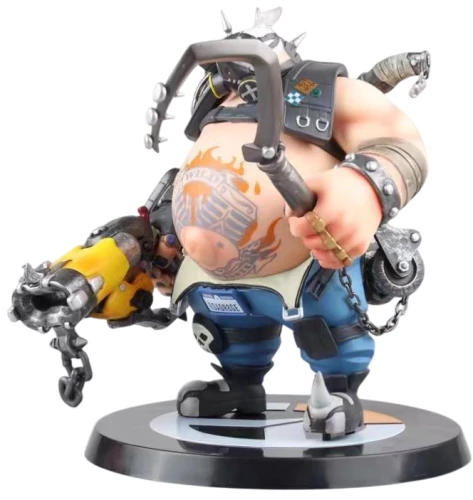 Figure - Overwatch. Roadhog, 20 cm
