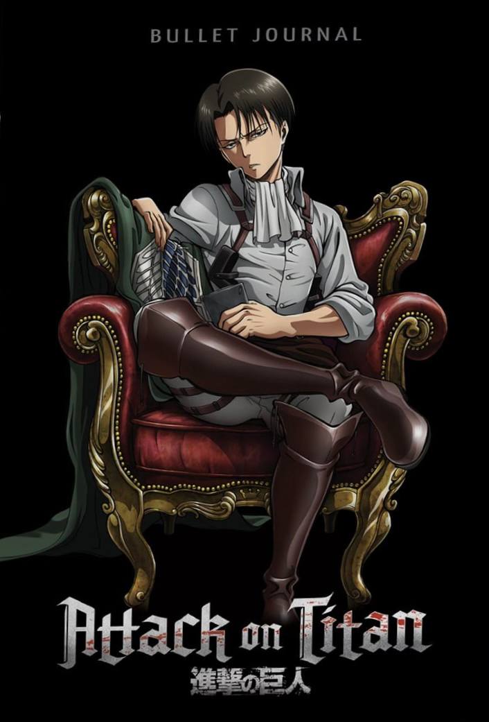 Titānu uzbrukums. Bullet Journal katrai dienai. Levi Ackermans