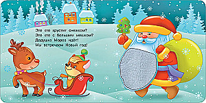 Winter Story. Tactile Developmental Book