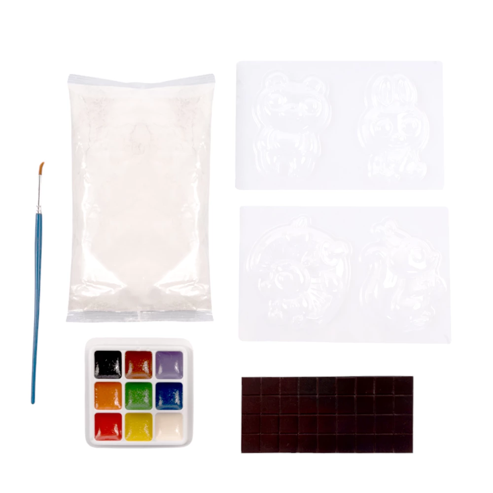Plaster Magnets for Painting - Animals