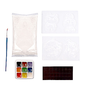 Plaster Magnets for Painting - Animals