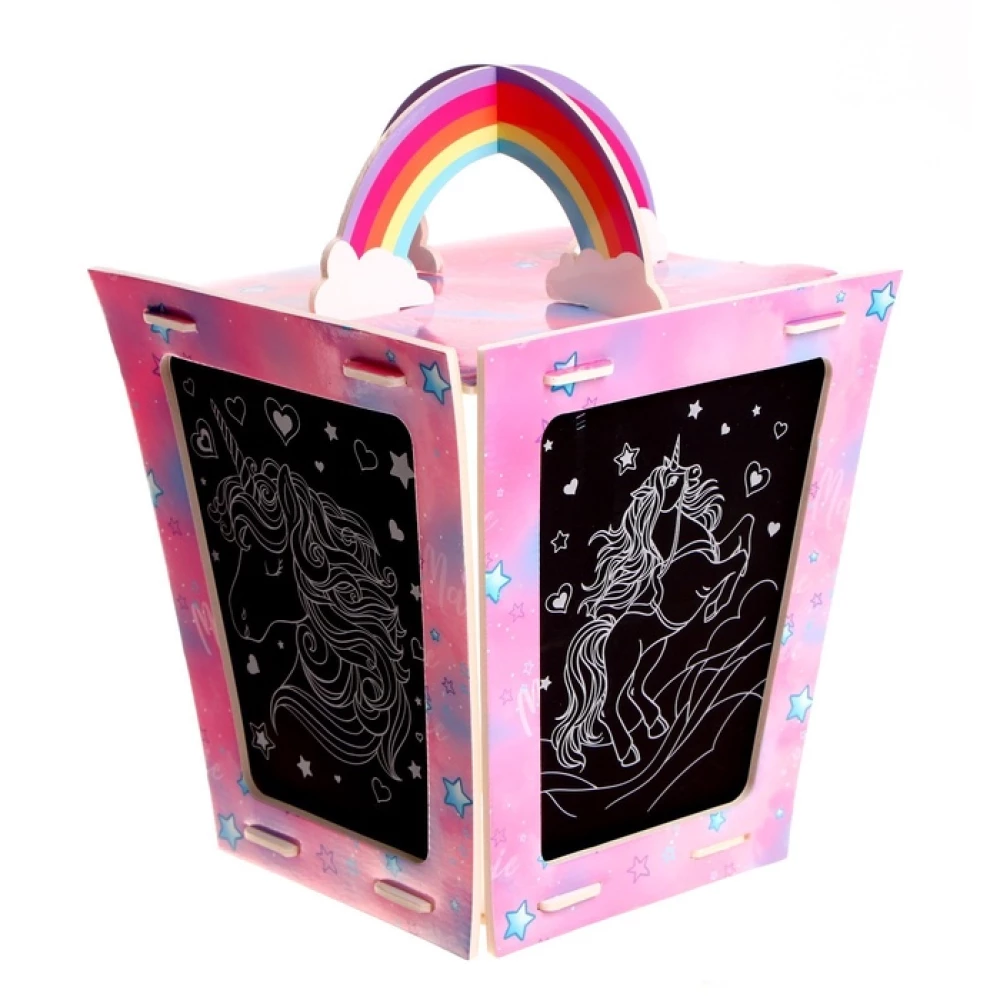Creative Set - Create a Night Light with Engraving: Unicorn