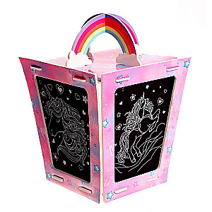 Creative Set - Create a Night Light with Engraving: Unicorn