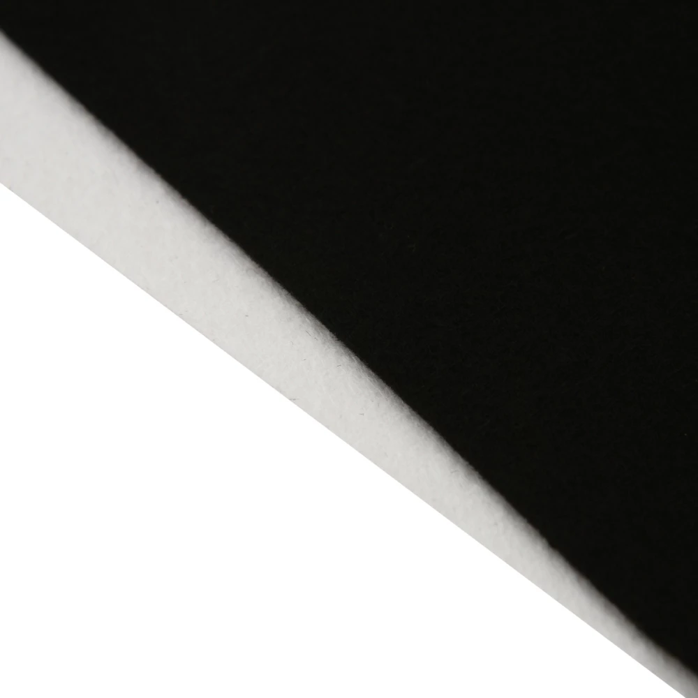 Set of Colored Felt (Black and White)