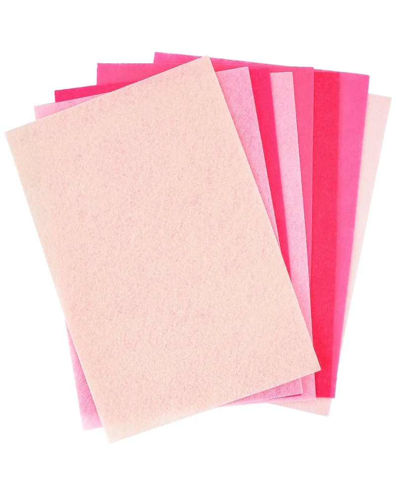 Set of Colored Felt (Pink)