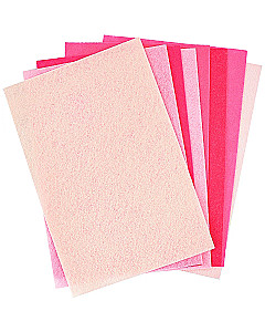 Set of Colored Felt (Pink)