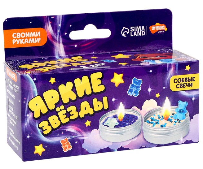 Küünal oma kätega. Küünalde loomine kaunistustega - Erakordsed tähed