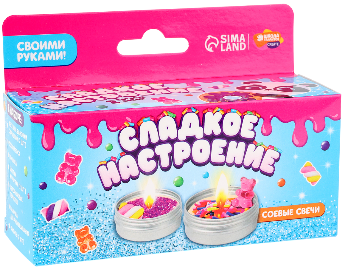 Küünlad oma kätega dekoratsioonidega lastele - Magus meeleolu