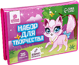 Creative set - Cute kitty, 35 items