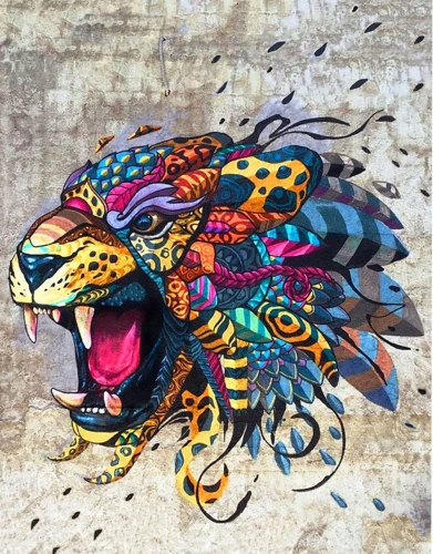 Painting by numbers - Street Art Graffiti