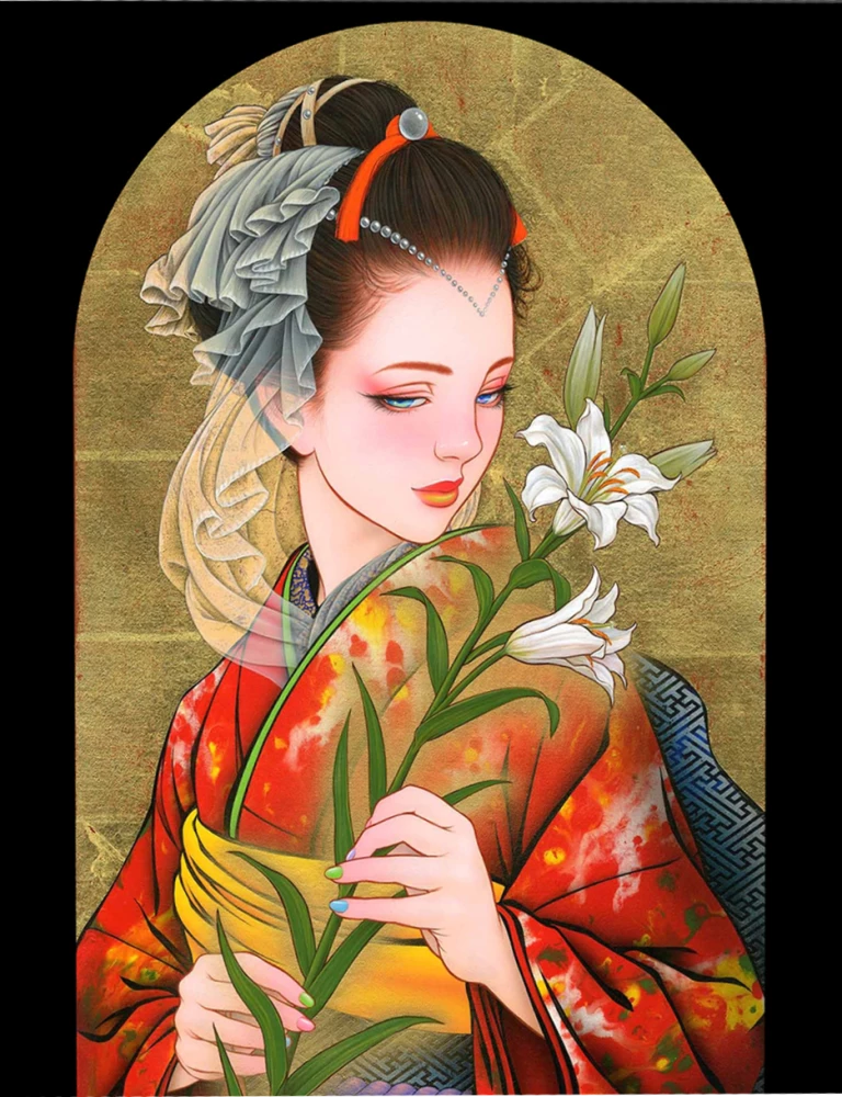 Numbered Painting - Geisha