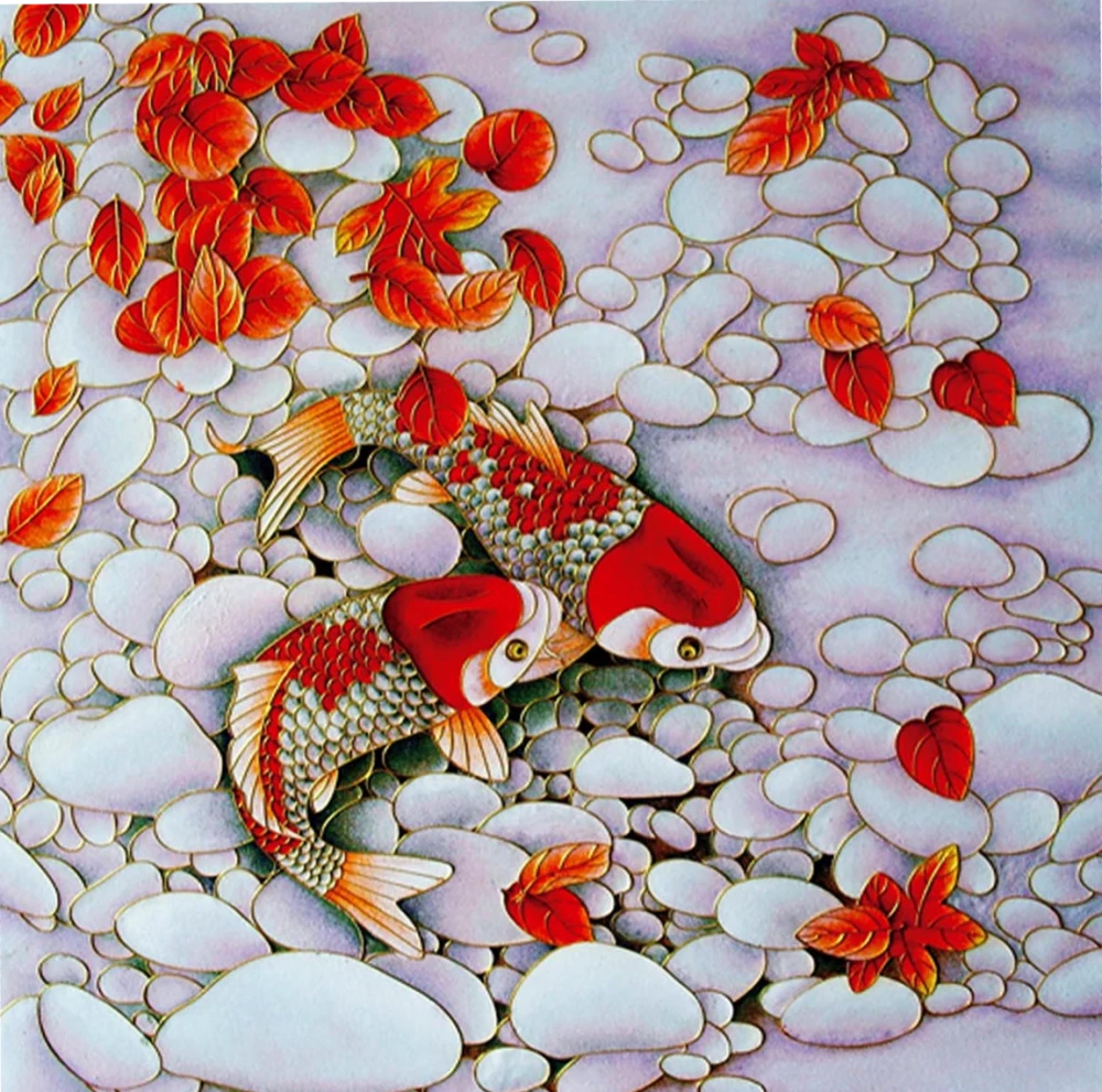 Paint by Numbers - Koi Carp