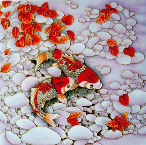 Paint by Numbers - Koi Carp