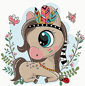 Paint by numbers - Unicorn